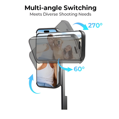 Retractable Selfie Stick Case – Bluetooth & Rechargeable