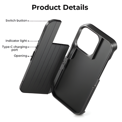 Retractable Selfie Stick Case – Bluetooth & Rechargeable